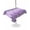 Lavender Purple Light Purple Gray Purple, variant on Outdoor Tablecloth with Umbrella Hole for Patio/Picnic/Party/Camping, Purple Lavender Waterproof Table Cloth Round Cover Washable, Spring Watercolor Wild Flowers Plant (Dia 54")