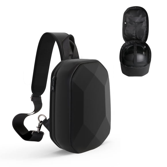Funda rígida JSVER, mochila negra para Oculus Quest