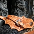 thumbnail image 3 of Martin Saddlery Oak Leaf Spur Straps - Hand-Tooled Western, 3 of 3