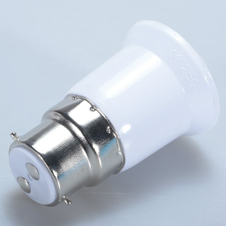 Adaptador portalámparas Enchufe E27 a casquillo B22 de sostenedor lampara,  I-Light