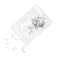 thumbnail image 3 of KLKCMS 100 Pieces Hanging Pins 1cm Hanger Hooks for Ceramic Ornaments Porcelain DIY R shaped, 3 of 9