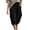 Q06 Black, variant on Womens Capri Cargo Pants Lightweight Cropped Joggers High Waist Drawstring Loose Fit Casual Trousers with Multiple Flap Pockets and Cuffed Hem for Outdoor Hiking Red,S
