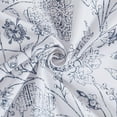 thumbnail image 4 of Floral Rectangle Tablecloth Water Resistant Leaf Print Farmhouse Oblong Tablecloth Heavy Duty Fabric Table Cloth for Kitchen Dining Decoration,Blue on White,60" Wx84 L, 4 of 5