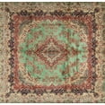 thumbnail image 1 of Ahgly Company Machine Washable Indoor Rectangle Traditional Chestnut Brown Area Rugs, 10' x 13', 1 of 7