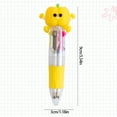 thumbnail image 5 of 4Pcs Multicolored Ballpoint Pen 4-Color-in-1 Writing Pens Retractable Multicolored Pens for Journaling Color Coding, 5 of 8