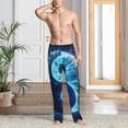 thumbnail image 2 of Rateoe Blue Yin And Yang Pattern Men’s Ultra-Soft Comfy Pajama Lounge Pants Sleepwear,Comfortable Lounge Wear,lightweight Pajamas, Casual Home Wear-Medium, 2 of 6