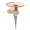 Double-layer (Natural Wood Color), variant on ABPETE Outdoor Portable Folding Wine Table,Beach Sand Ground Insert Cup Holder Stand & Wood Wine Rack, 1 or 2 Tier Garden Table for Camping BBQ (Single Layer,Natural Wood)