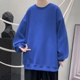 thumbnail image 2 of Gibobby Sudaderas y2k Sudadera para Hombre Camisa para Hombre(Azul oscuro,G), 2 of 5
