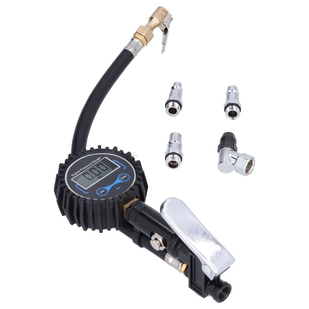 Medidor De Inflado De Neumáticos Digital, Medidor De Inflado De Aire, Medidor De Bomba De Aire Con Pantalla LCD Para Bicicletas, Motocicletas, Automóviles Para Taller De