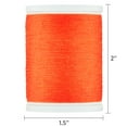 thumbnail image 5 of (3 pack) Hello Hobby Red Orange 100% Polyester All Purpose Thread, 300 Yards, 5 of 6