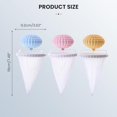 thumbnail image 2 of Floating Hair Filtering Mesh Removal, Lint Catcher for Washing Machine with Silicone Sticky Ball, Pet Hair Catcher Mesh Bag Washing Machine Hair Catcher Tool for Pet Dog Hair Remover (3, Mix) Mix Mix, 2 of 5