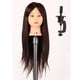 thumbnail image 3 of Cabeza de práctica de Peluquería Sunnimix Maniquí de cabeza de entrenamiento 22in marrón, 3 of 7