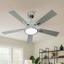 Dextrus 52 Inch Smart Chandelier Ceiling Fan with Alexa Control, Dimmable LED Lights, Whisper-Quiet DC Motor for Living Room, Bedroom, Office