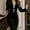 Black, variant on ZOELNIC Women's Deep V-Neck Blazer Dress Long Sleeve with Belt, Elegant Midi Work Dress, S