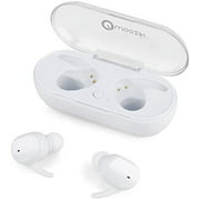 Bluetooth 5.0 Headphones, True Wireless Earbuds, Woozik Sync Sport TWS Headphones, iPX6 Waterproof with Built in Mic,