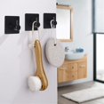 thumbnail image 2 of Gancho adhesivo de acero inoxidable, gancho de pared para baño de 4 piezas, soporte impermeable para toallas, colgador de toallas compatible con cocina, hogar y oficina, 2 of 5