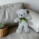 thumbnail image 4 of Eoozwa 2 Packs Teddy Bear Plush Toy with Bow Tie Soft Cuddly Stuffed Animal Gift for Valentine's Day Home Decor Birthday Party, 4 of 6