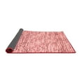 thumbnail image 2 of Ahgly Company Indoor Round Abstract Red Contemporary Area Rugs, 4' Round, 2 of 4