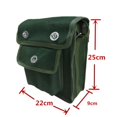thumbnail image 3 of yeacher Durable Canvas Electrician Tool Bag - Compact, Portable, and Wear-Resistant for Easy Storage and Transport of Small Tools, 3 of 6