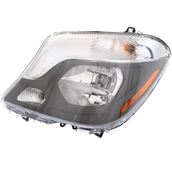 Headlight Compatible With 2014-2017 Mercedes Benz Sprinter 3500 2500 Left Driver Halogen With bulb(s) CAPA Certified