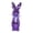 Purple, variant on Mosaic Glass Bunny Easter Decorations,Spring Rabbits Easter Figurines,Disco Rabbit Sculptures for Easte Table Centerpieces,Decorative Bunny Sculpture Collectibles Gift for Shelf Home Indoor Decor