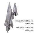 thumbnail image 2 of Home Gifts Matoen Bath Towel Bathroom Set Bath Towel Ultra Soft Cotton Towel Set High Absorbent Towel Includes 1 Bath Towel I and 1 Towel, Gray, 2 of 3