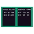 thumbnail image 3 of Aarco Products ADC4872G 2-Door Enclosed Directory Cabinet - Green, 3 of 3