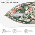 thumbnail image 5 of KLL Palm Trees and Tropical Decorative Throw Pillow Covers Velvet Soft for Couch Sofa Bedroom Living Room Outdoor - 16"x16", 5 of 8