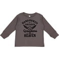 thumbnail image 3 of Inktastic Handpicked for Earth By My Grandma in Heaven Angel Wings Boys or Girls Long Sleeve Toddler T-Shirt, 3 of 5