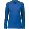thumbnail image 2 of High Five L Girls TruHit Long Sleeve Jersey Royal 342213, 2 of 5