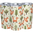 thumbnail image 6 of Cute Little Foxes And Trees Tumbler Travel Coffee Mug With Flip Lid 20 Oz Insulated Tumbler Cup Gift For Father Mother Friend Birthday, 6 of 6