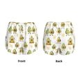 thumbnail image 5 of Lsque Lovely Avocado Printed Women's Running Shorts with Liner Pockets,Elastic Quick Dry Workout Athletic Gym Yoga Shorts,Womens High Waist Shorts-Small, 5 of 9