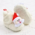 thumbnail image 6 of Infant Baby Slippers, Girls Boys Booties, Warm Baby Socks Shoes, Newborn Crib Shoes, Christmas Baby Footwear Prewalkers, 6 of 8