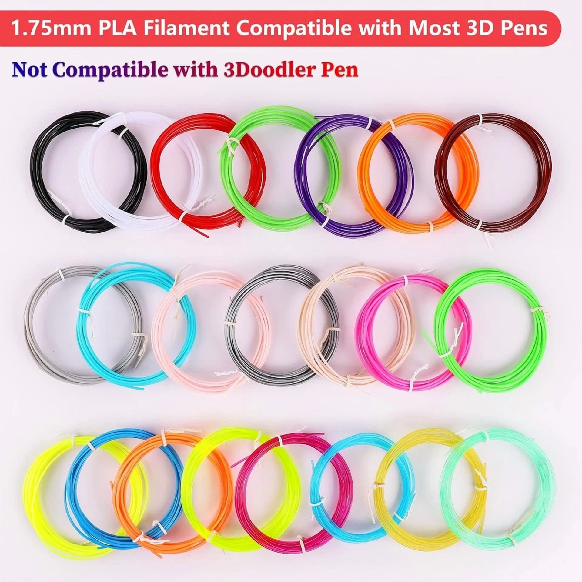 BUTTERFLY- 22 Colors 3D Pen Filament 1.75Mm Pla, Each Color 10 10 Feet Each, 22