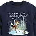 thumbnail image 3 of Disney Bambi - Christmas - Up To Snow Good - Toddler & Youth Crewneck Fleece Sweatshirt, 3 of 5