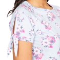 thumbnail image 4 of Trespass - Camiseta Rena Impreso para Mujer (Azul Claro, Rosa), 4 of 6