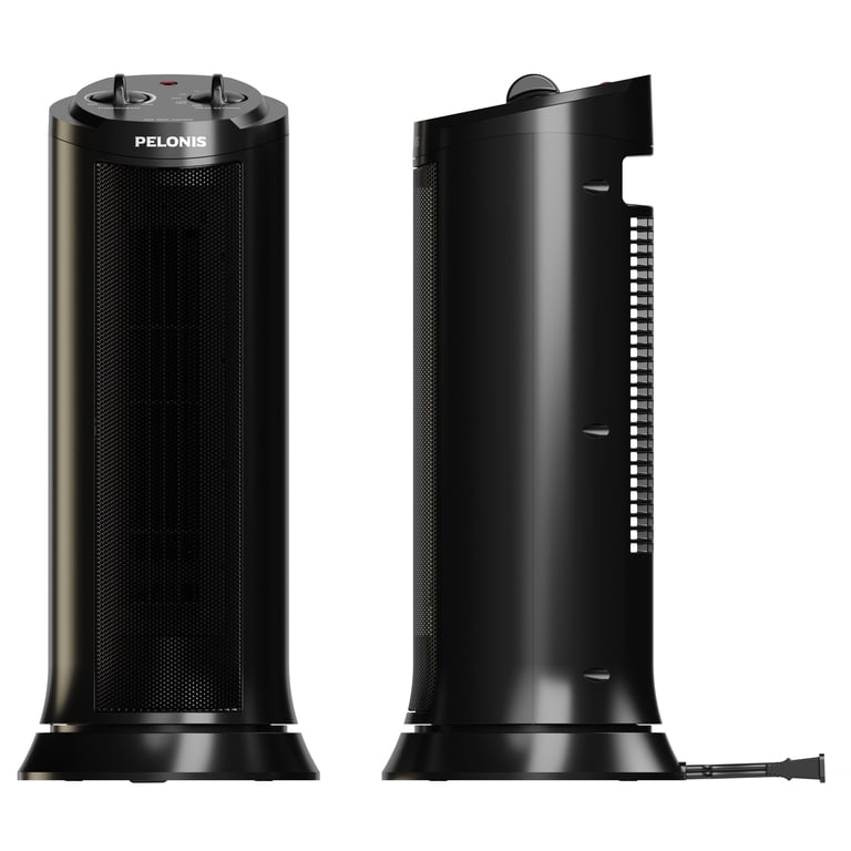 Pelonis 17 1500W Ceramic Tower Space Heater, NTH15-17L, Black - Walmart.com