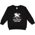 thumbnail image 2 of Inktastic Gigi and Pop Pop Unicorn Toddler Sweatshirt, 2 of 4