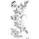 thumbnail image 2 of Wmkox8yii Bosquejo Tatuajes Pegatinas Pegatinas Abstractas Flores Rosas Wmkox8yii FJKAFA1486, 2 of 2