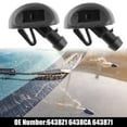 thumbnail image 1 of Lefu 2X Car Front Windscreen Wiper Water Washer Jet Nozzles For 407 206 C2 C5 6438Z1, 1 of 10