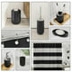 thumbnail image 3 of Set de baño Clara Clark negro de 20 piezas con cortina de ducha, 3 of 9