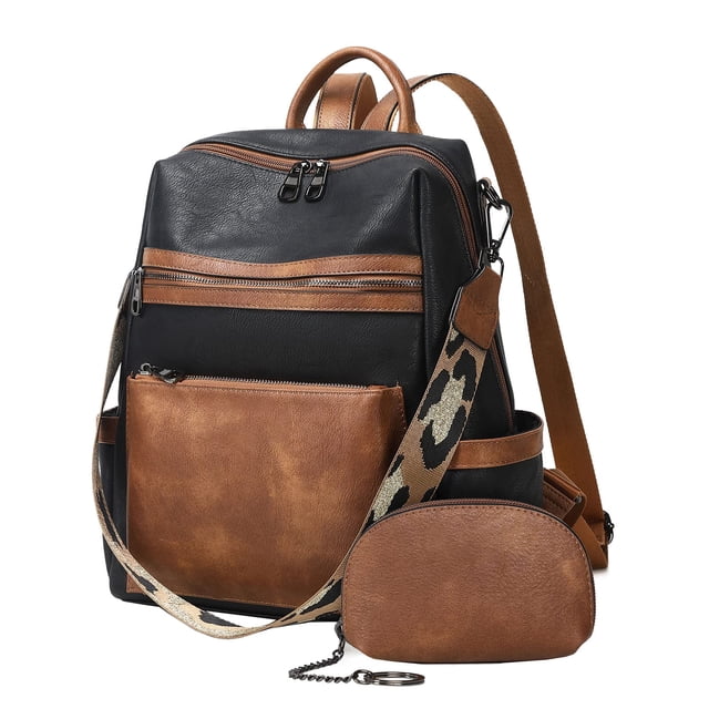 Mochila AGLOD Leather para mujer resistente al agua