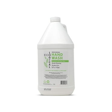 Ecological Moisturizing Aloe Vera Hand Wash, Vegan & Cruetly Free, Paraben Free, 1 Gallon