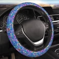 thumbnail image 5 of Sigee Colorful Mushrooms for Steering wheel cover Elastic Steering Wheel Cover Universal Fit Steering Wheel Cover, 5 of 6