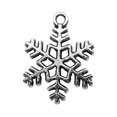 thumbnail image 3 of HOOUN 150 Pcs Tibet Silver Snowflake Charms Pendants 22X17MM 1.6g Diy Crafts B15065, 3 of 3