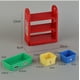 thumbnail image 3 of Estante de almacenamiento para muebles tipo casa de muñecas en miniatura con 3 cestas, 3 of 3
