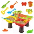 thumbnail image 1 of Mesa De Juego De Arena Y Agua, Juguete De Verano, Mesa De Arena, Mesa De Agua, Mesa De Juego Para Niños, Juego De Juguetes De Playa De Arena Y Agua Eigraketly OD016845-02, 1 of 6