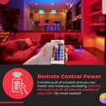 LED Color Changing Light Bulb with Remote Control 16 Different Color
