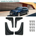 thumbnail image 2 of Mud Guards For Cadillac XT4 2018, Splash Guards Molded Front&Rear Set-Black, 2 of 5