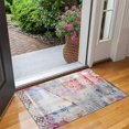 thumbnail image 2 of Pioneer Flower Floral Print Pattern Door Rugs,Washable Non Slip Door Mats Indoor,Decorative Door Mats,Entry Mat Indoor for Entrance,Bedroom,Kitchen,Bathroom,17"x30", 2 of 6